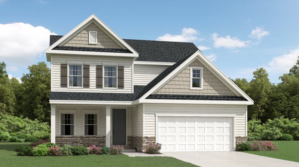 Elevation G - Mayflower III Exterior Rendering G