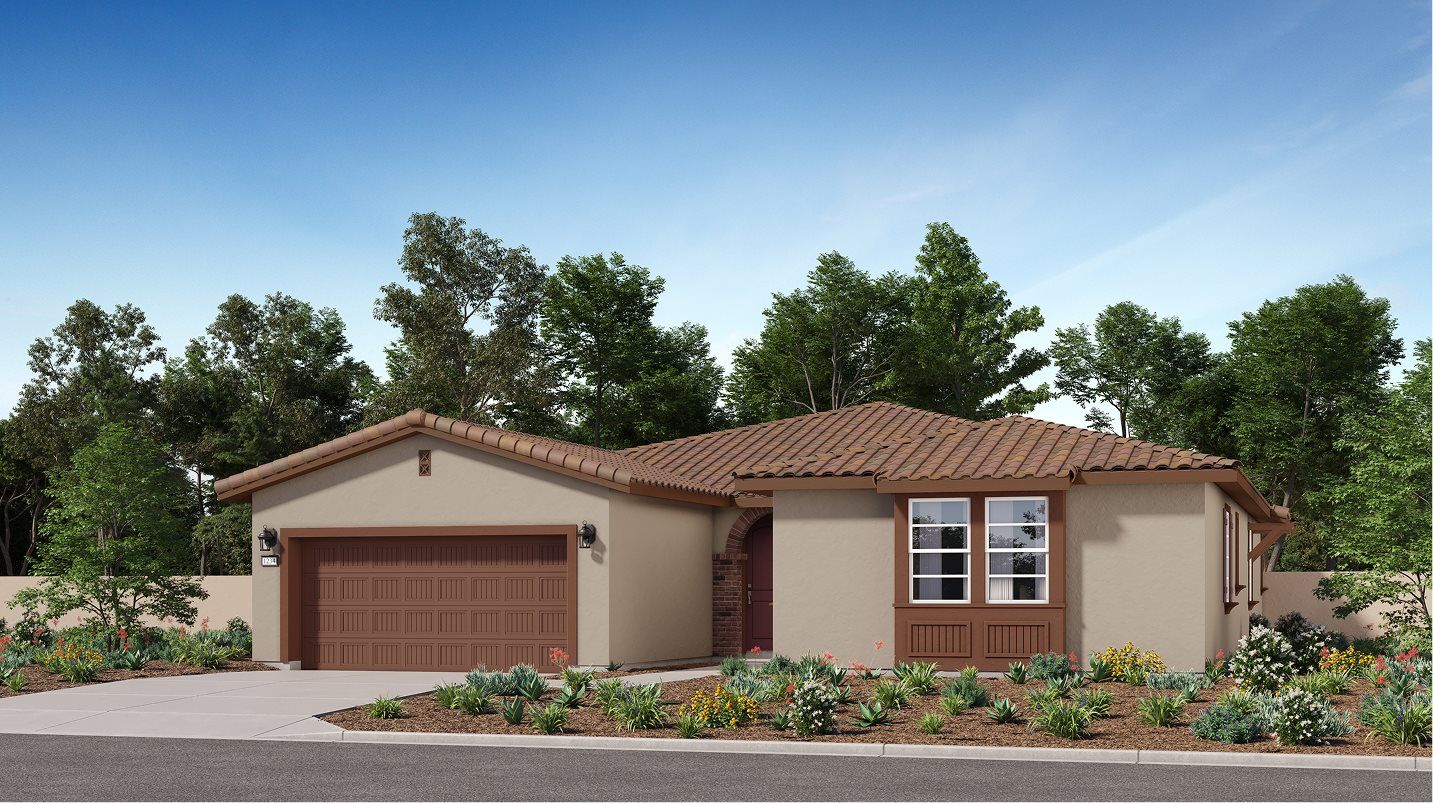 Elevation A - Andalusian home image