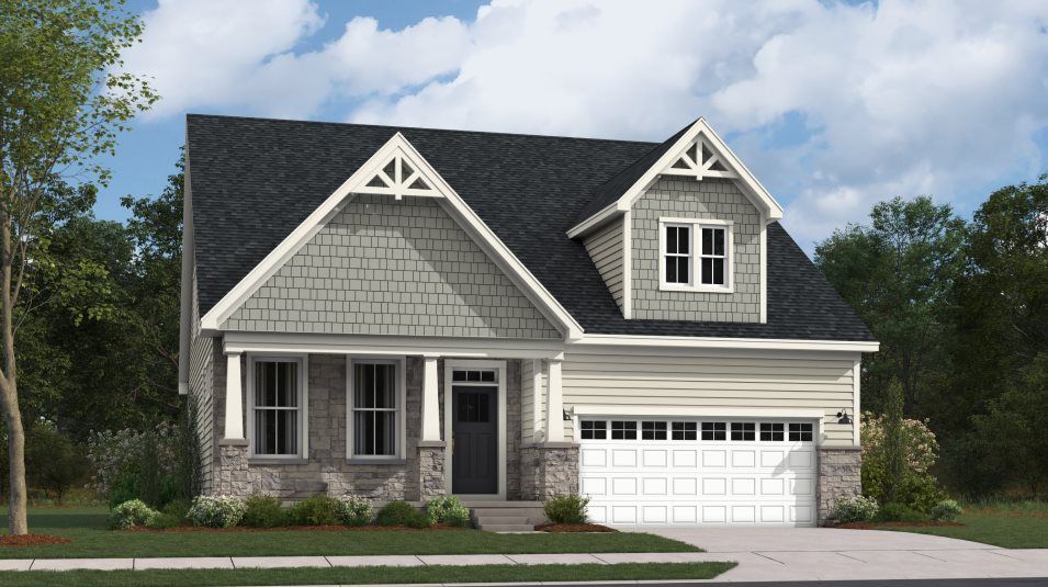Elevation CR - Clearwater Exterior Rendering Craftsman