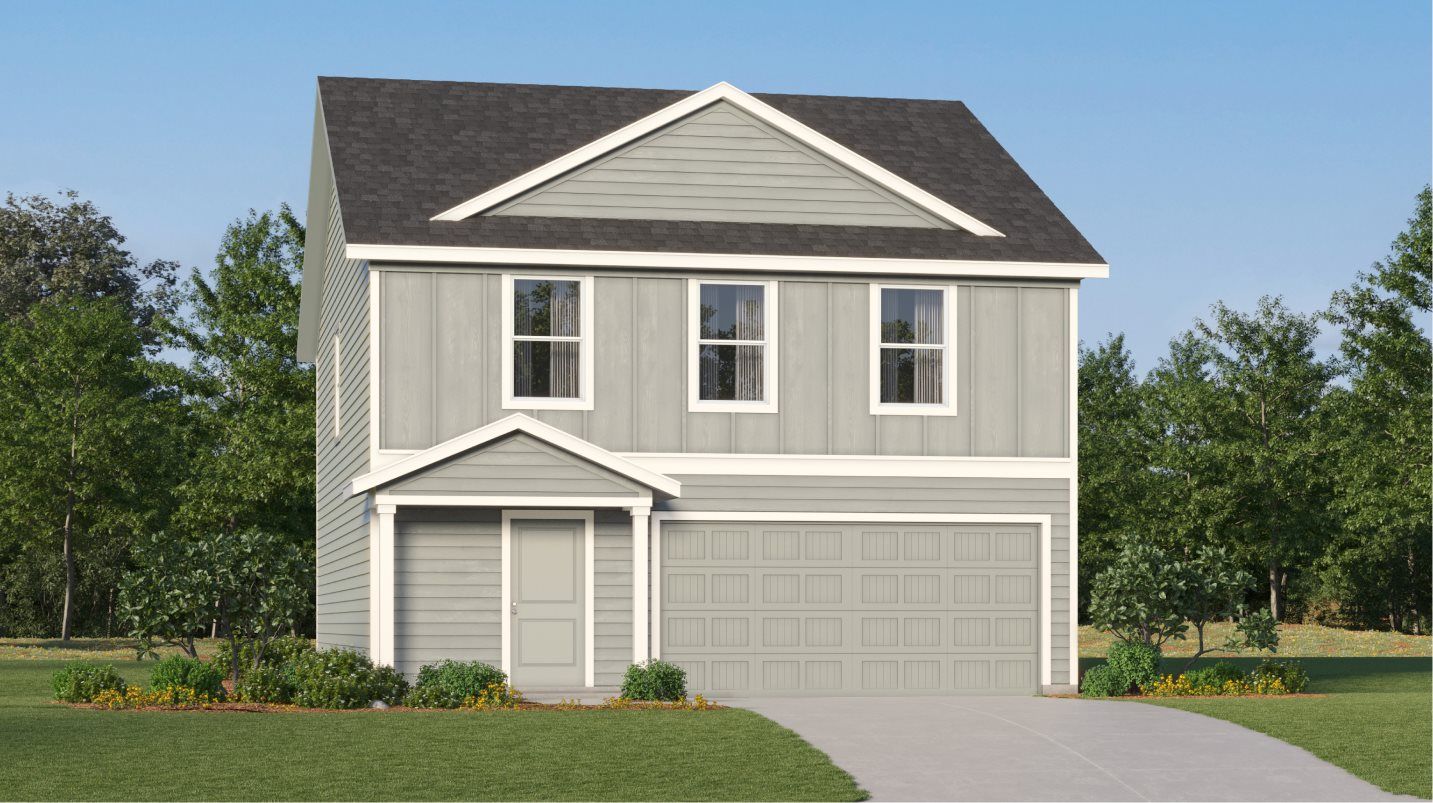 Elevation D - Whitetail Exterior D