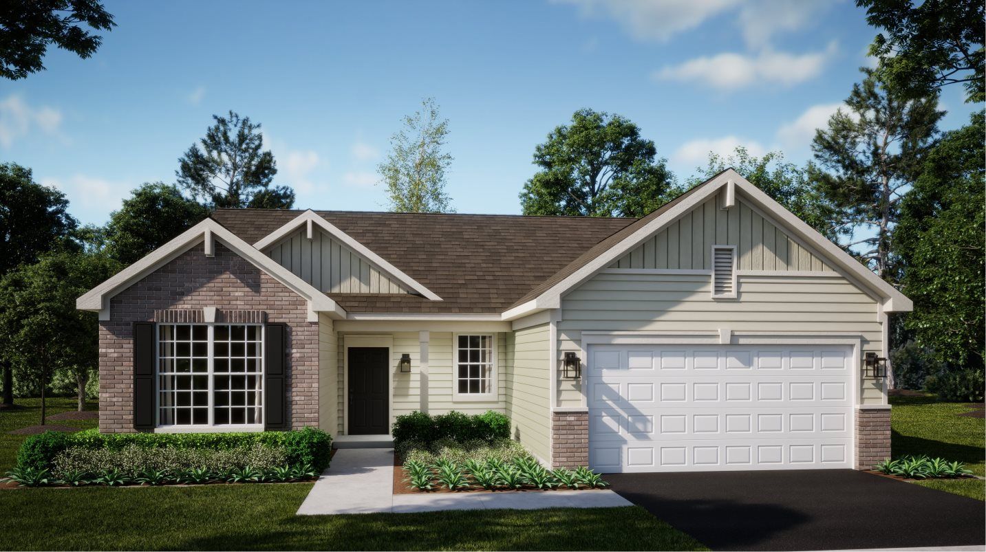 Elevation B - Rutherford Exterior B