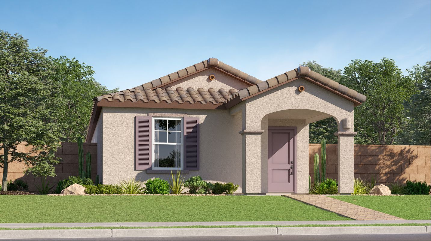 Elevation A - 2256 Dream Anderson Farms Hope Spanish Colonial A