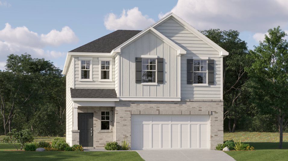 Elevation F - Atlanta Exterior Rendering F