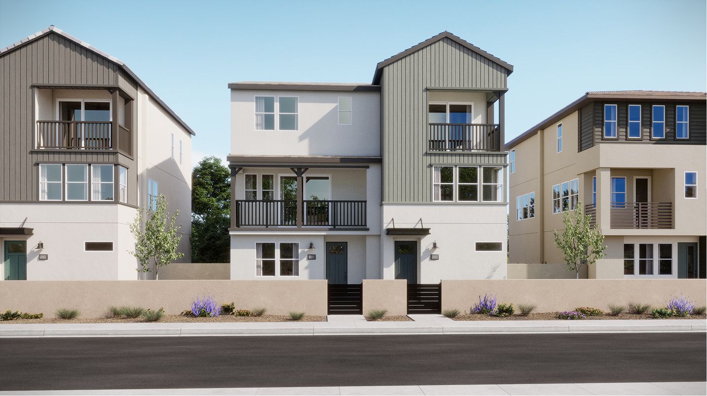 Elevation 10A - Coral Valencia Res1 Res2 Modern Farmhouse 10 A