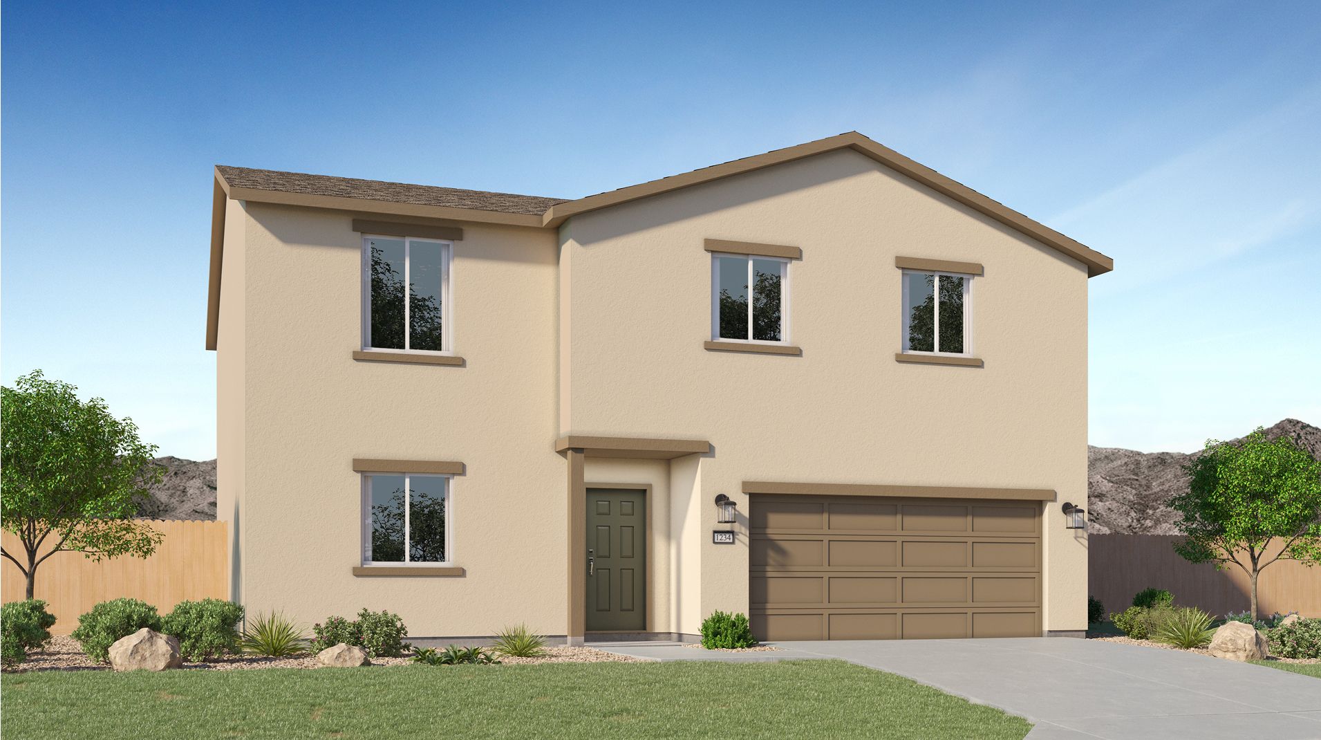 Elevation A - West Core N012 Heritage Ranch Gem A