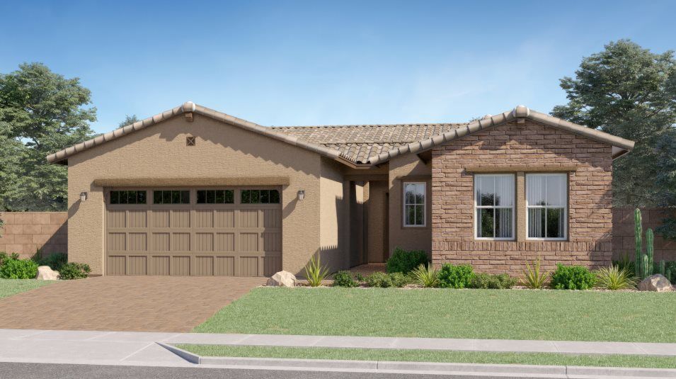 Elevation H - Ranch Hacienda home exterior image