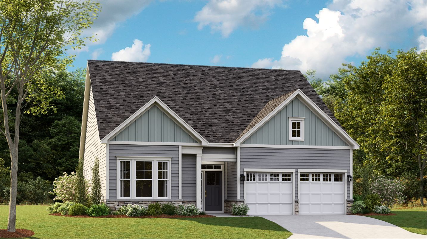 Elevation SI - Newport exterior rendering