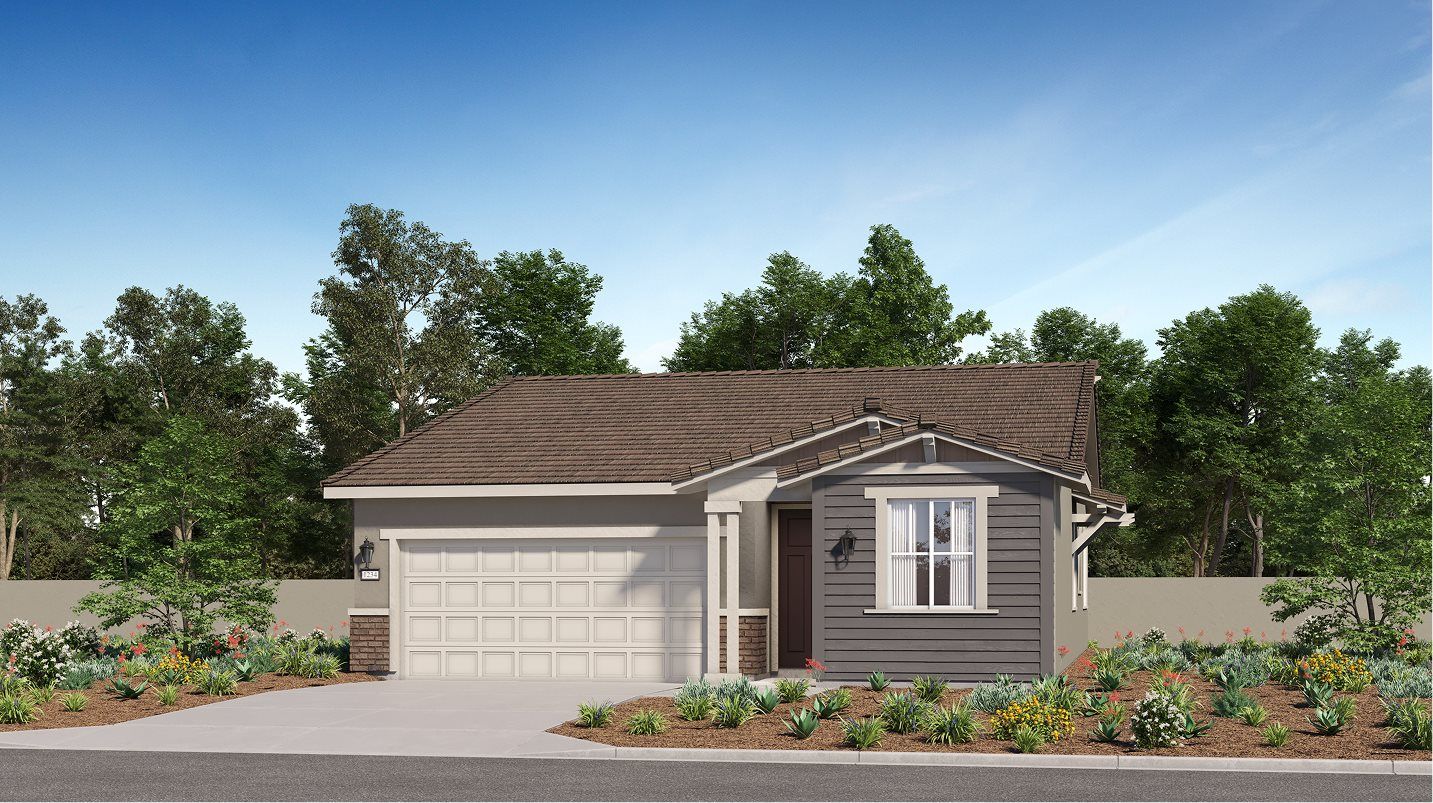 Elevation B - Craftsman home image