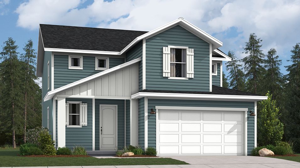 Elevation T - Pinnacle Traditional Home Exterior