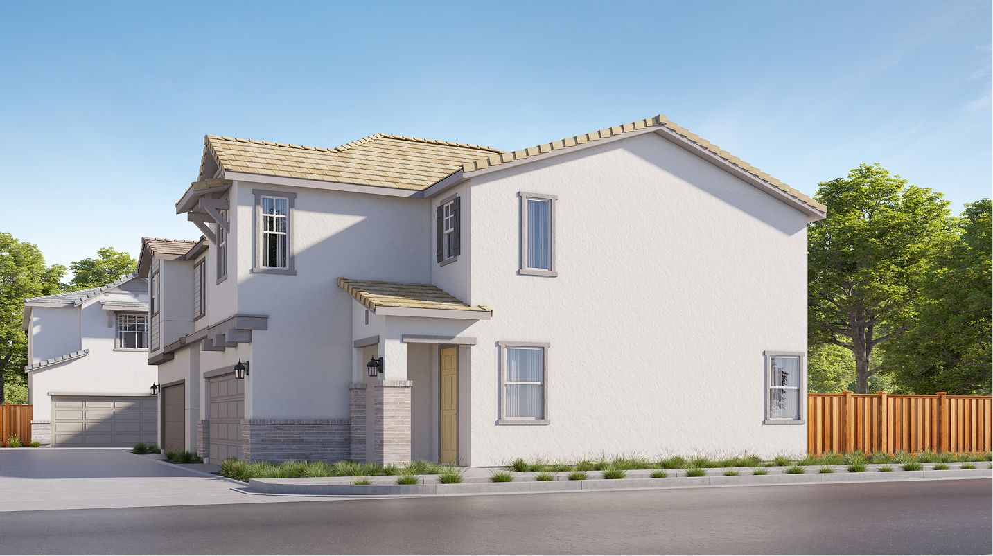 Elevation A - Copperstone Springhill Res1 Cottage A