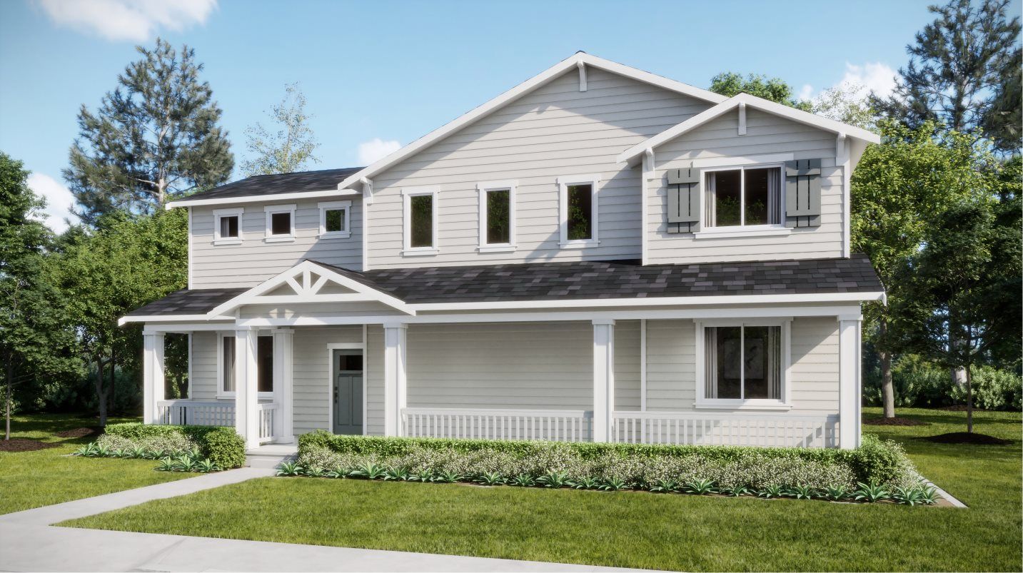 Elevation CR - Craftsman home image
