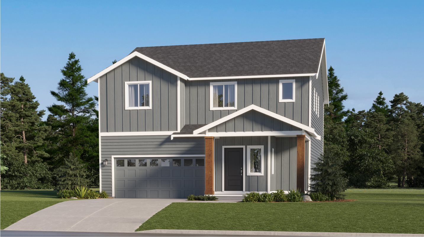 Elevation MF - Birch II Modern Farmhouse