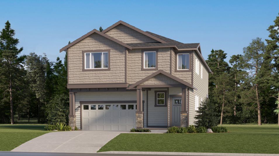 Elevation TR - Traditional home exterior image