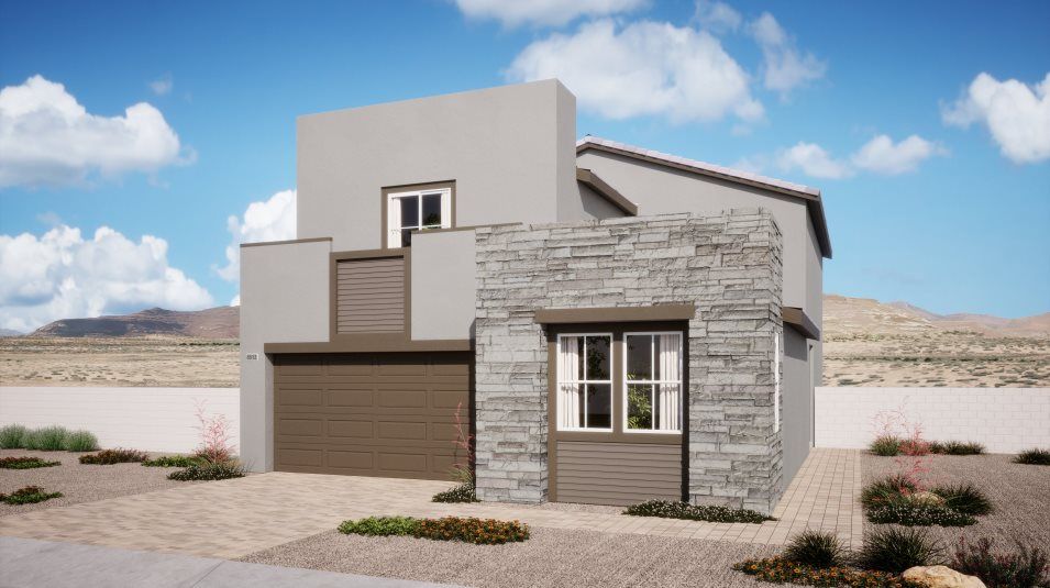Elevation B - Exterior B home rendering image