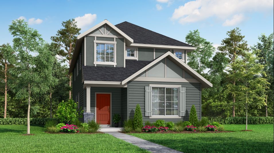 Elevation E - Portland Cedar Collection Brynhill Savoie English