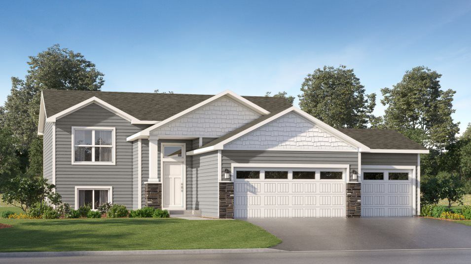 Elevation A3 - Baxter Exterior Rendering A3