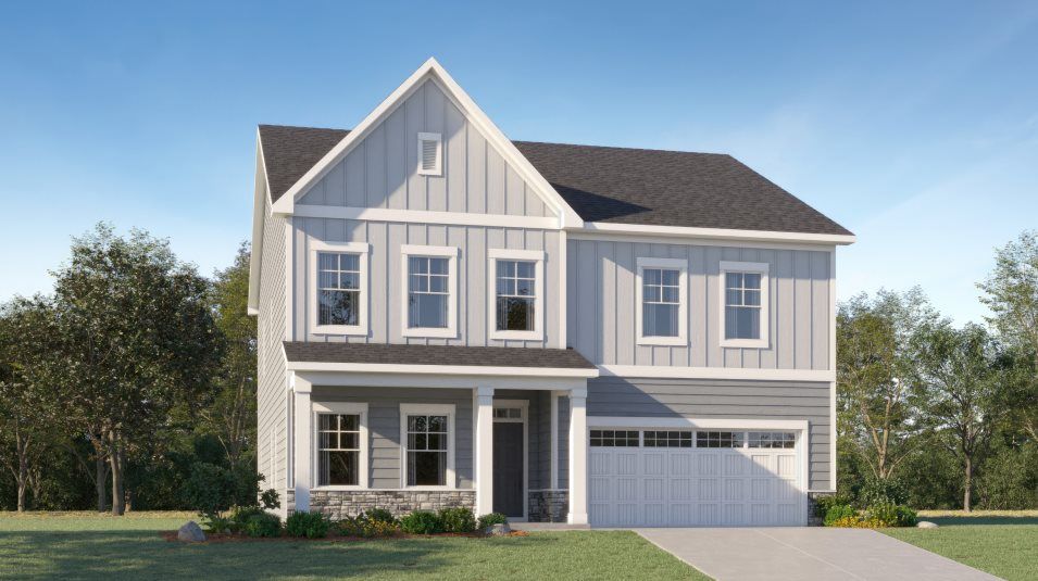 Elevation A - Tyler Exterior Rendering A