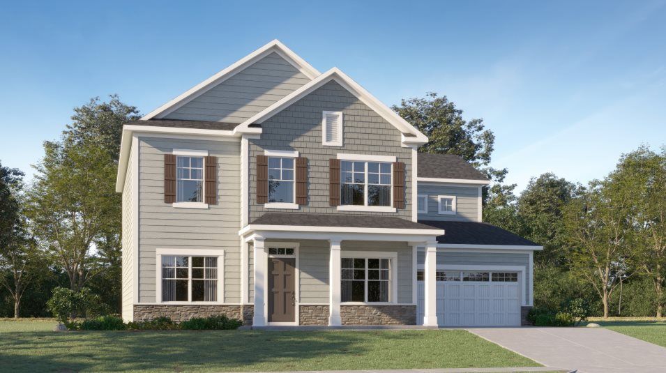 Elevation C - Hastings III Exterior Rendering C
