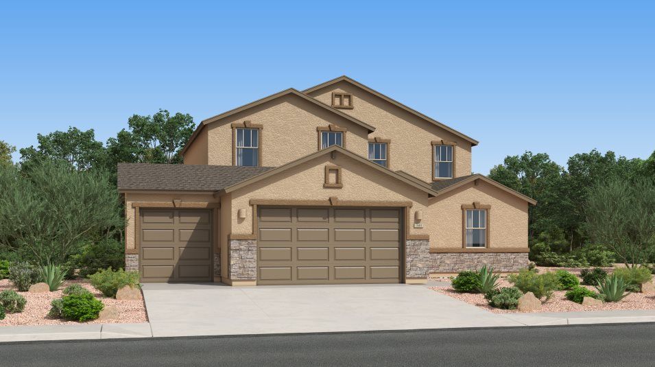 Elevation B - Picacho Exterior B