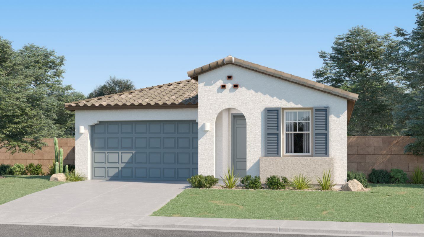 Elevation A - Ironwood A – Spanish Colonial
