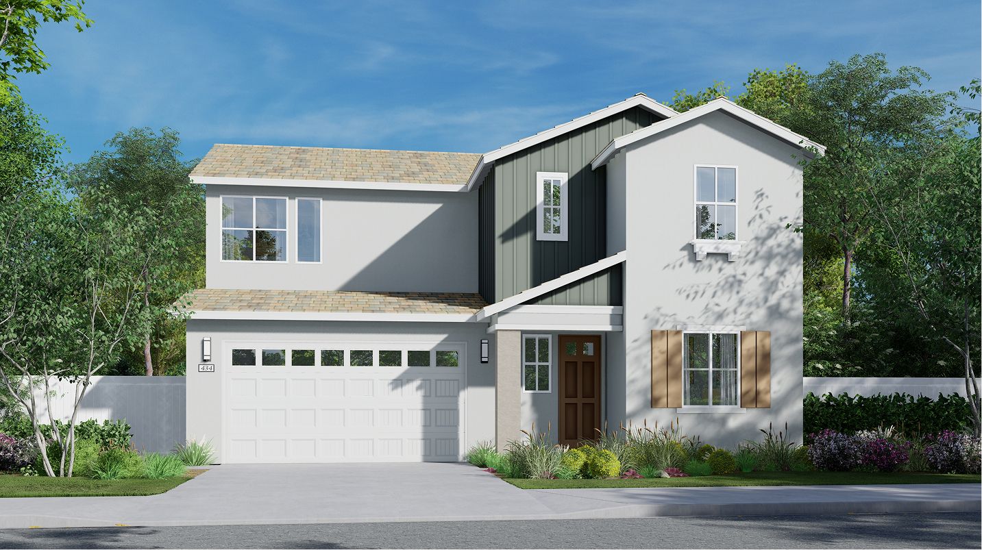 Elevation B - The Links Sierra View Res2693 Modern Farmhouse B