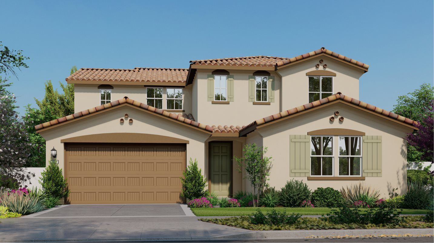 Elevation A - Residence 3308 Exterior A Mission