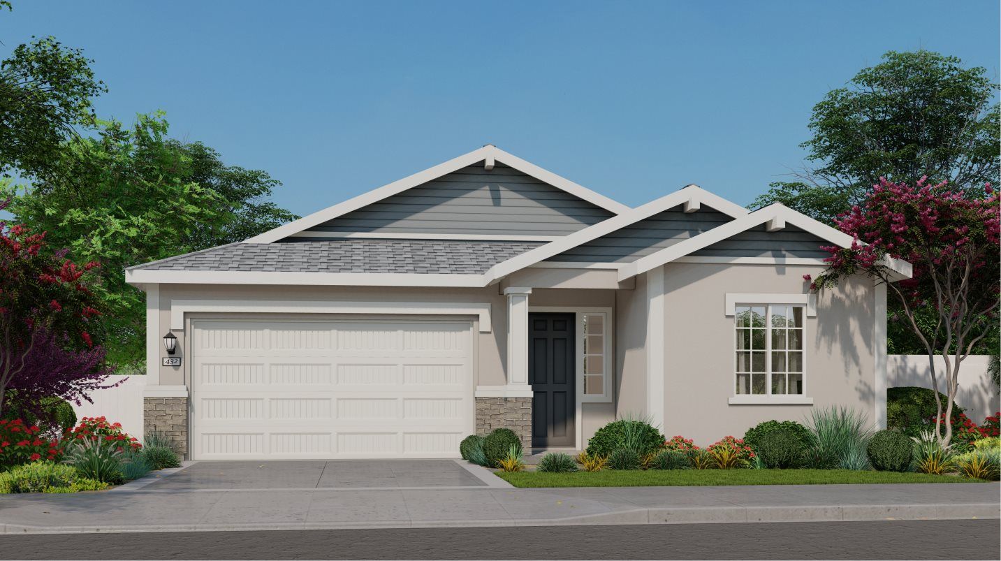 Elevation C - Residence 1653 Exterior C Traditional