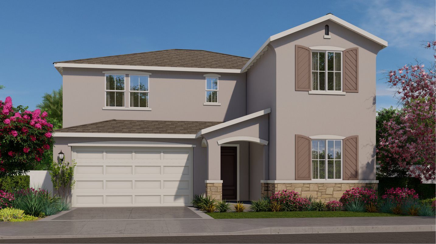 Elevation B - Residence 3161 Exterior B French