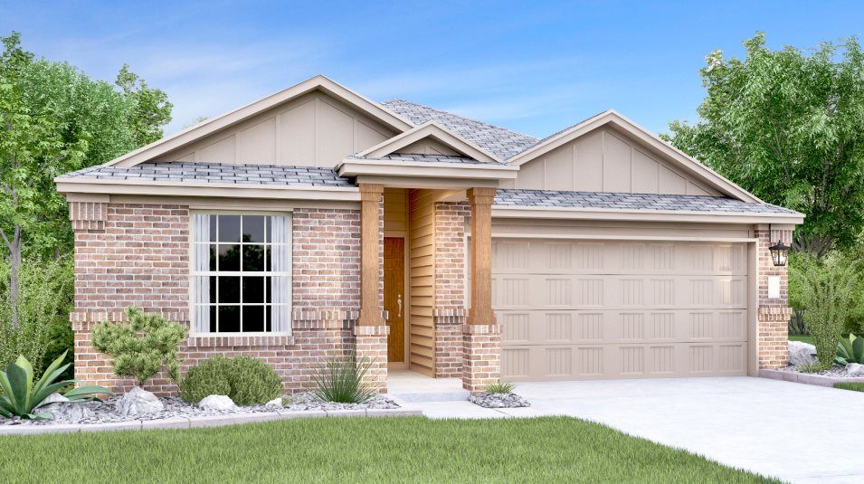 Elevation B3 - Aplin Exterior Rendering B
