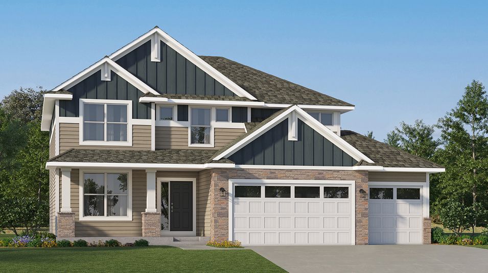 Elevation D3 - E K05 Lewis Group3 Craftsman D3