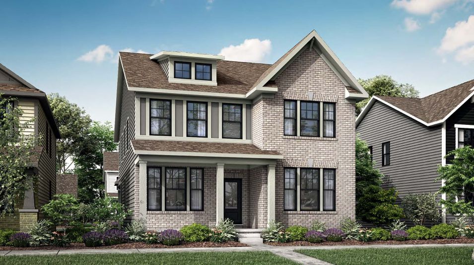 Elevation C0 - Milford Exterior Rendering