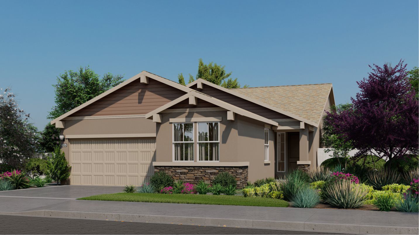 Elevation A - Residence 1873 Exterior A Mediterranean Revival