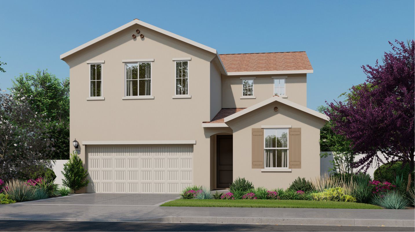 Elevation A - Residence 2358 Exterior A Mediterranean Revival