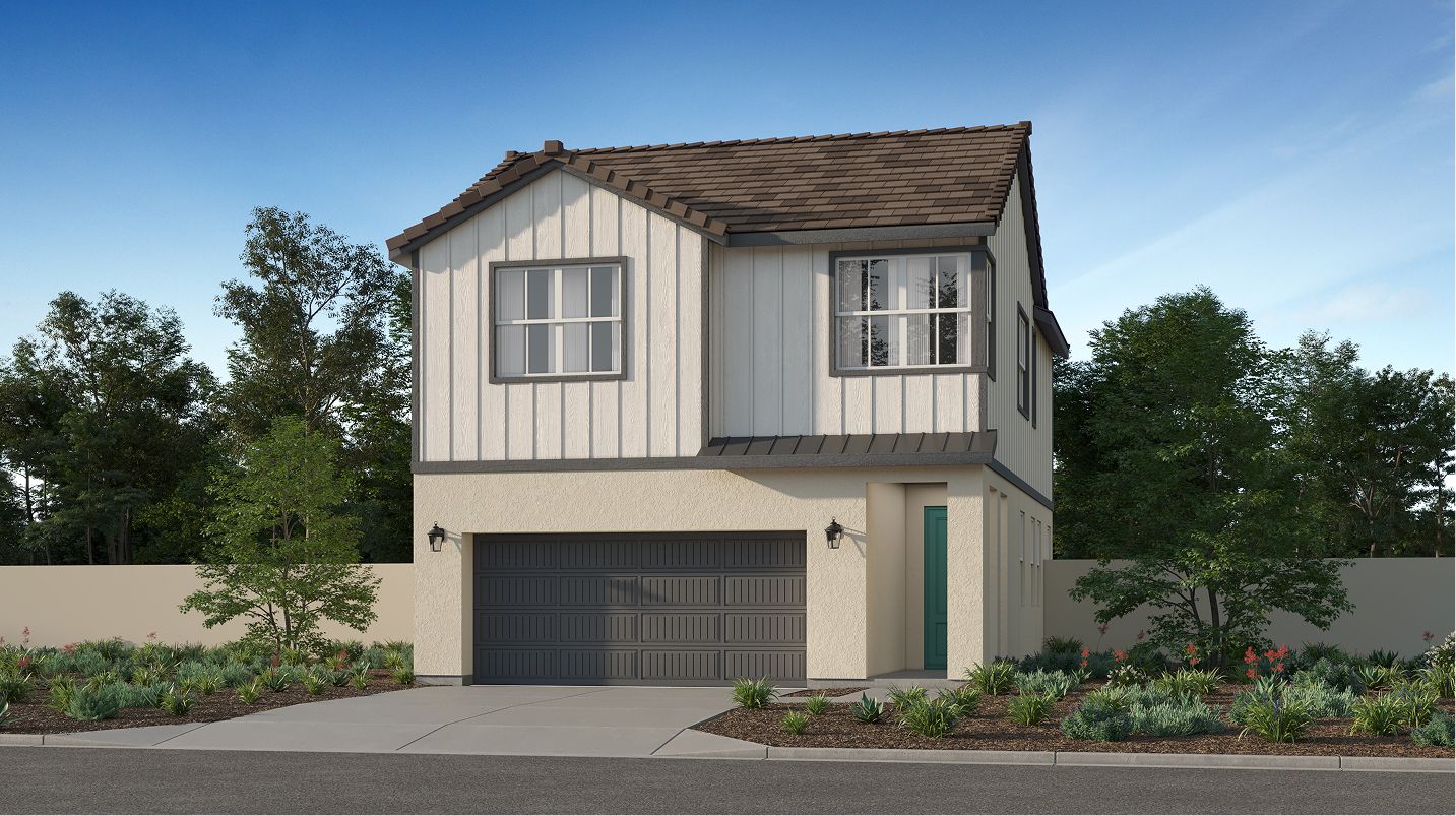 Elevation C - Luxe Nuvo Parkside Res2 Adaptive Farmhouse C