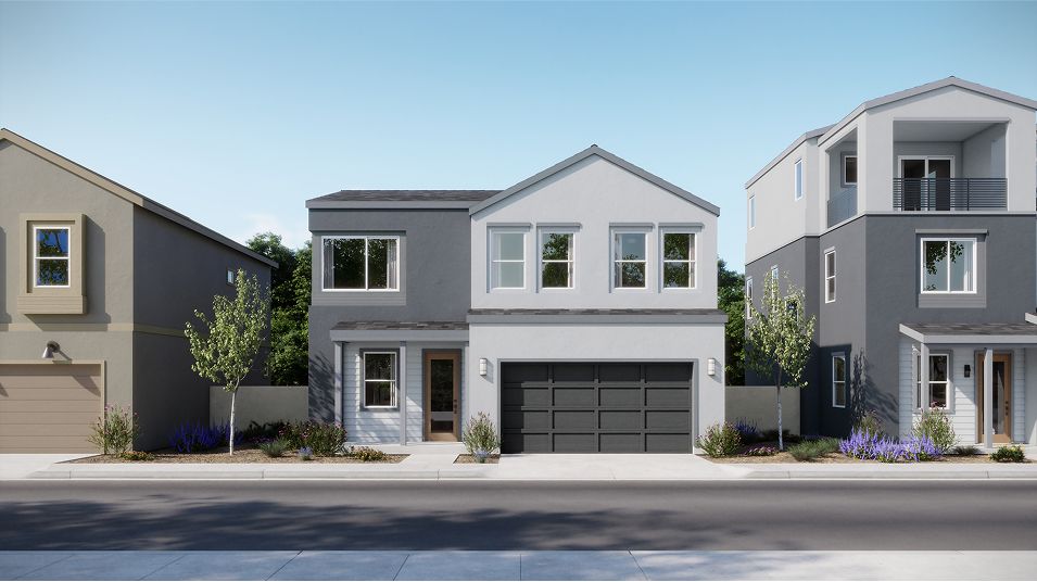 Elevation A - Torrey Pineridge Res4 Transitional Modern A