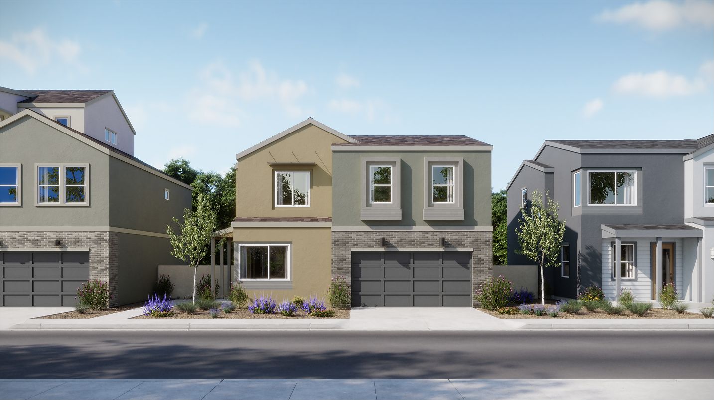 Elevation A - Torrey Pineridge Res5 Transitional Modern A