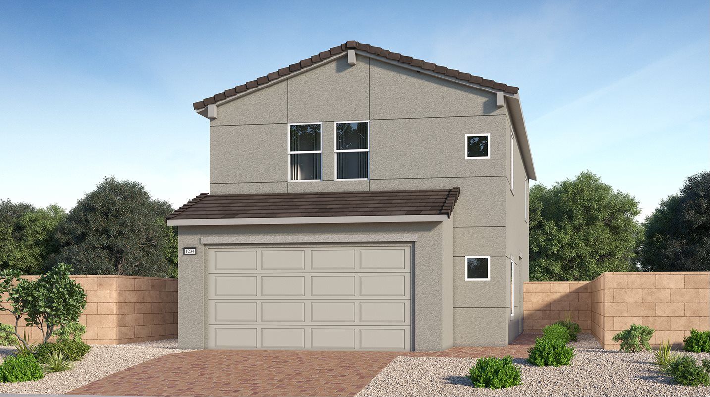 Elevation A - Jan Exterior A