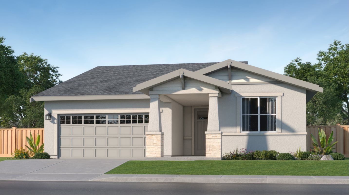 Elevation A - Craftsman - A