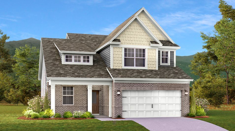 Elevation D - Primrose Exterior Rendering D