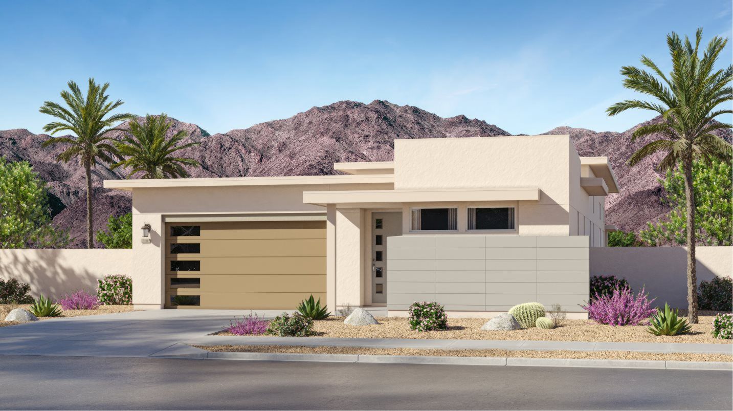 Elevation A - Modern-style home image