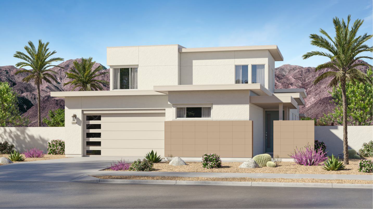 Elevation A - Modern home image