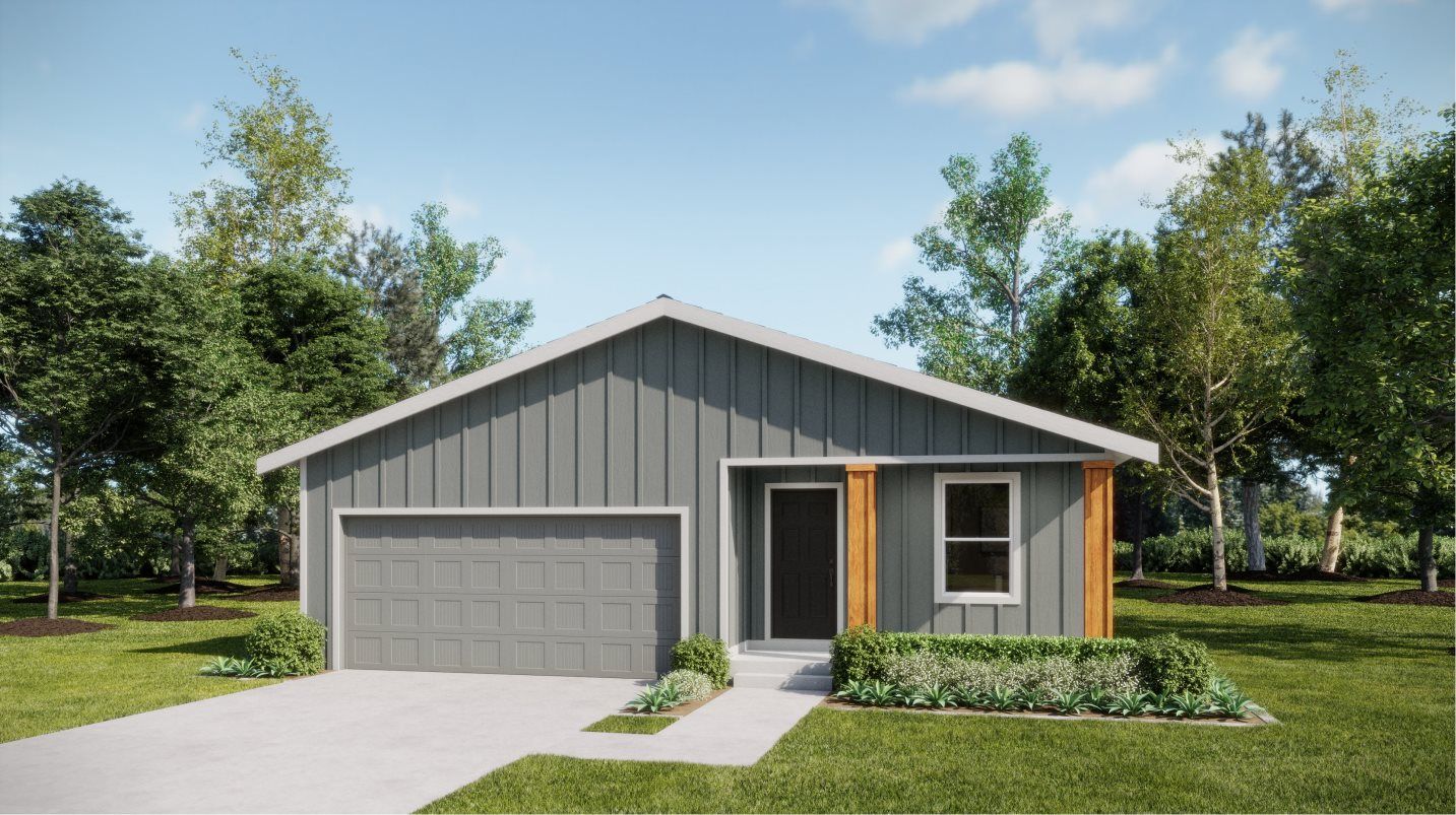 Elevation MF - Modern Farmhouse exterior image