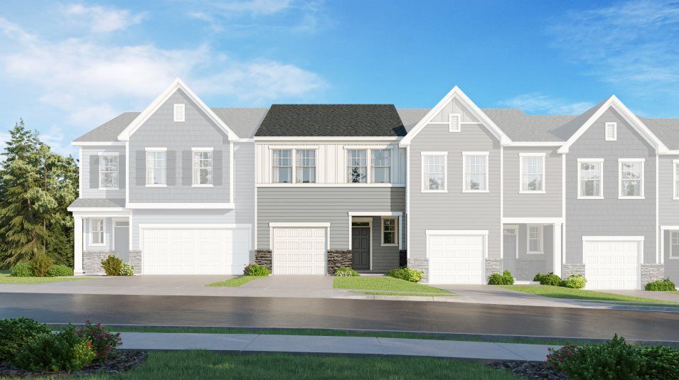 Elevation E - CarsonII Exterior Rendering E