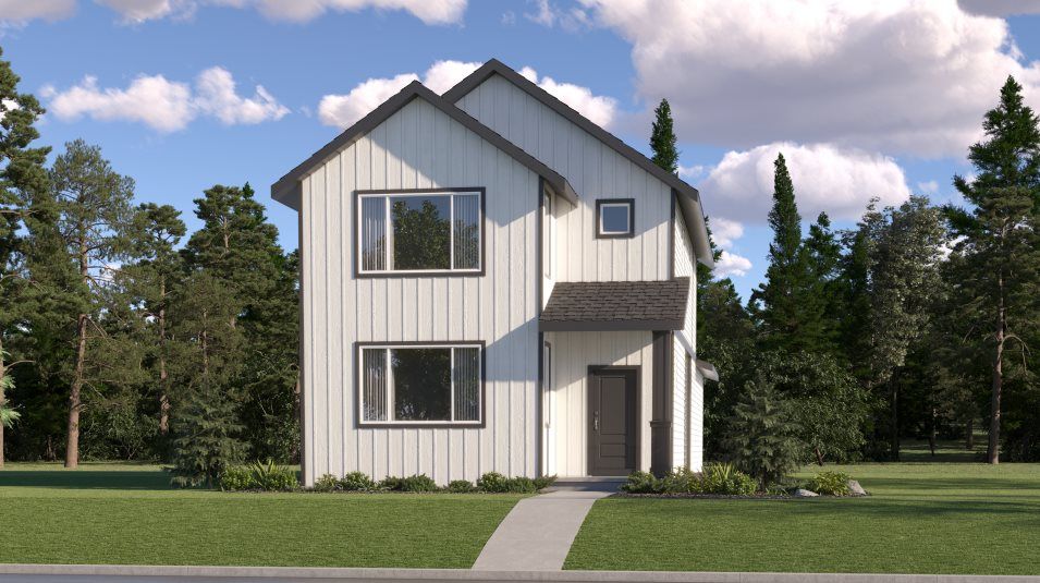 Elevation MF - Modern Farmhouse-style home image