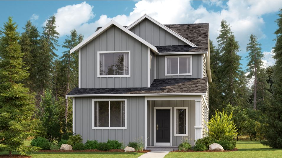 Elevation MF - Modern Farmhouse image