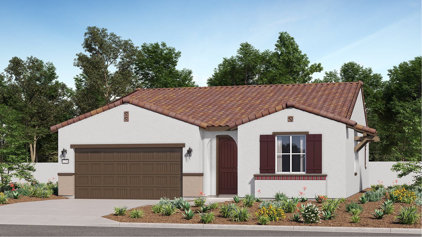 Elevation A - Spanish home image