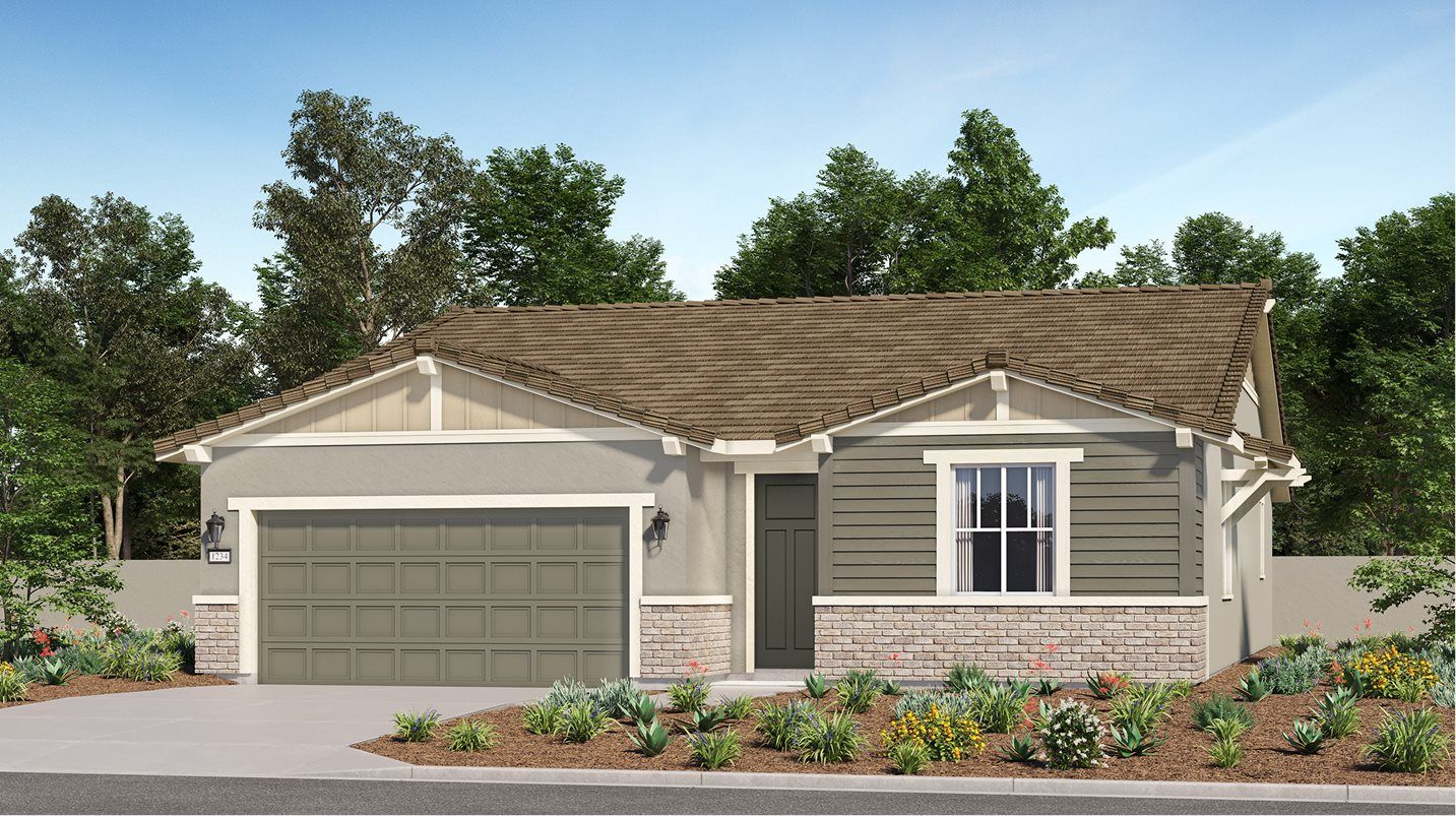 Elevation B - Craftsman style home image