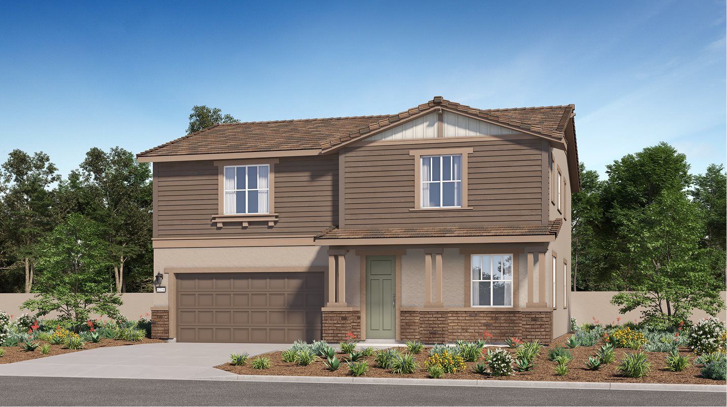 Elevation B - Craftsman home image