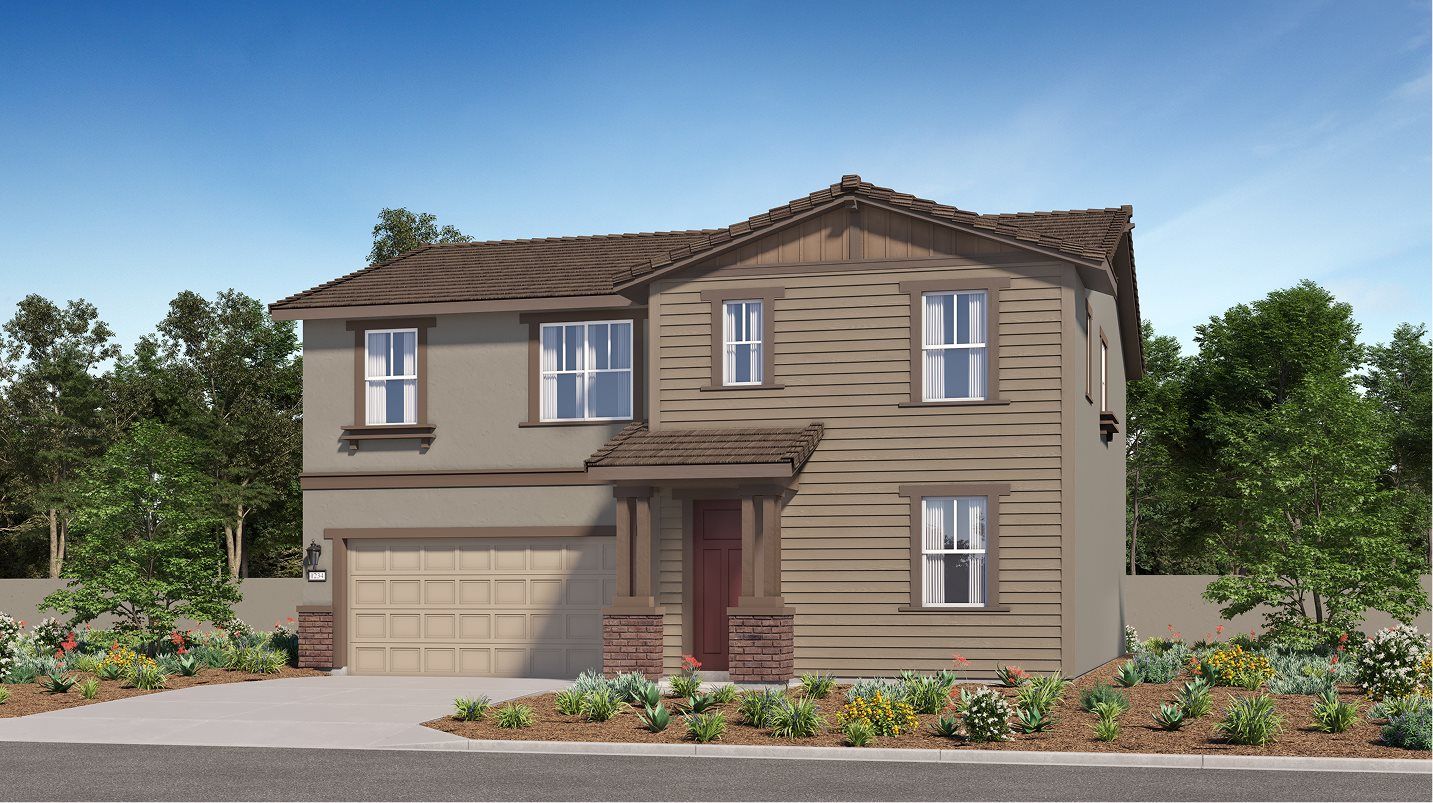 Elevation B - Craftsman home image