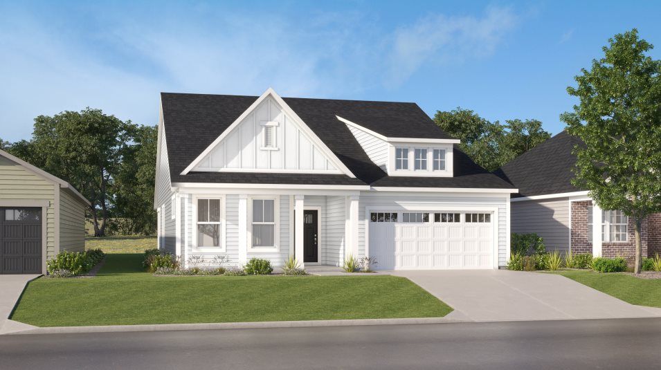 Elevation B0 - Shafer Exterior